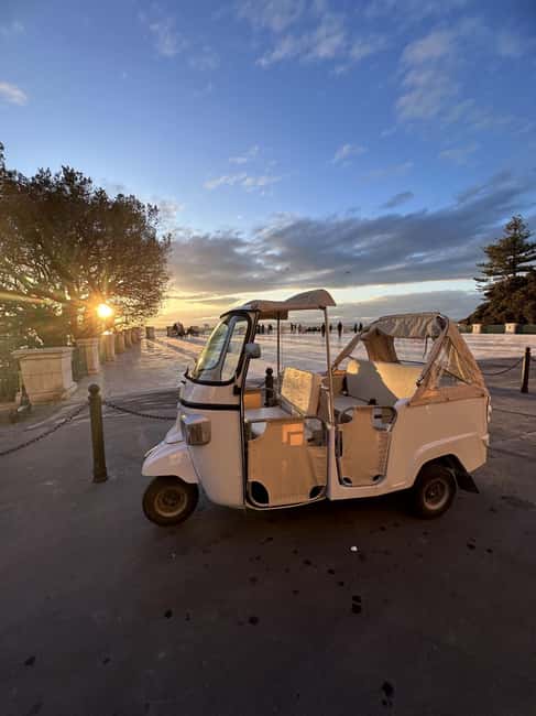 ORTIGIA tour by tuk tuk - ape calessino 1 hour - Arethusa Spring and the small pause by the water