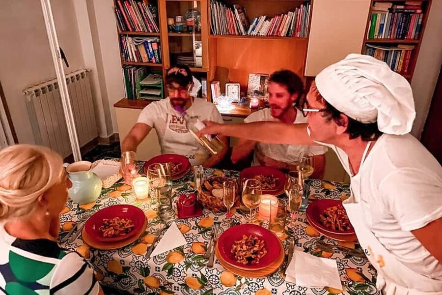 Palermo: Authentic Sicilian Dinner with a Local Chef - Lemon sorbet, cannolo, and a sweet finish