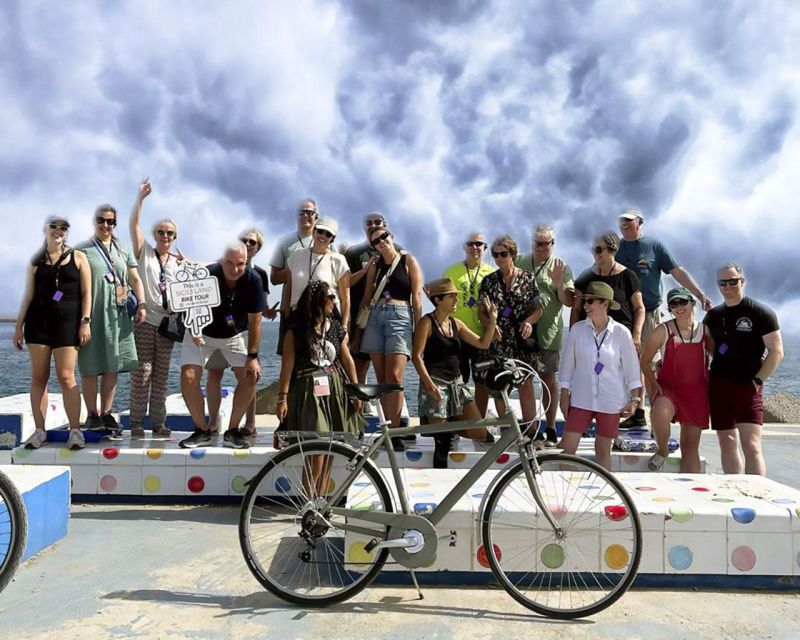 Palermo: Guided Bike Tour with Street Food Tasting - Riding beside the harbor and Port of Cala