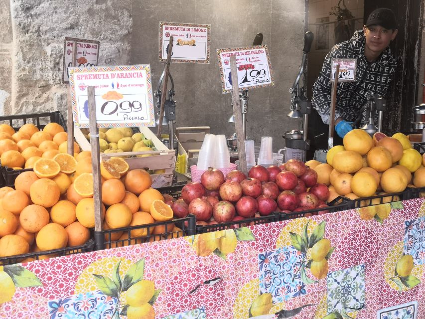 Palermo: Guided Food and Culture Tour with Tastings - The final stop: cannolo, gelato, or Santa Caterina