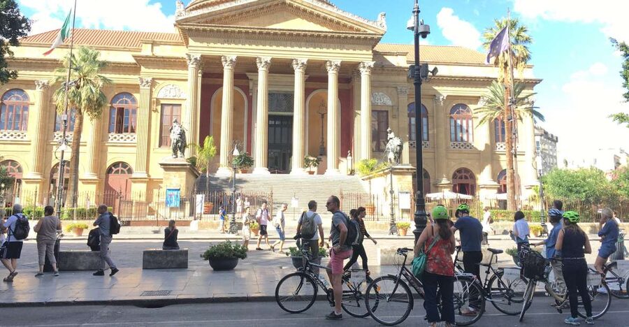 Palermo: Historic Center Guided Bike Tour with Food Tasting - Key Points Before You Book
