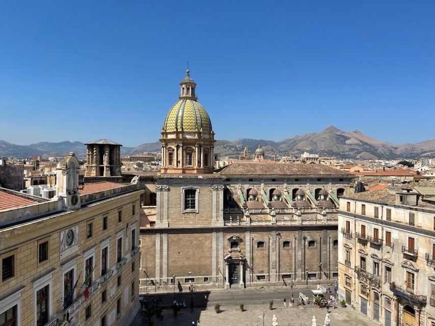 Palermo: Historical Center Walking Tour with Rooftop Views - Corso Vittorio Emanuele and Palermo Cathedral