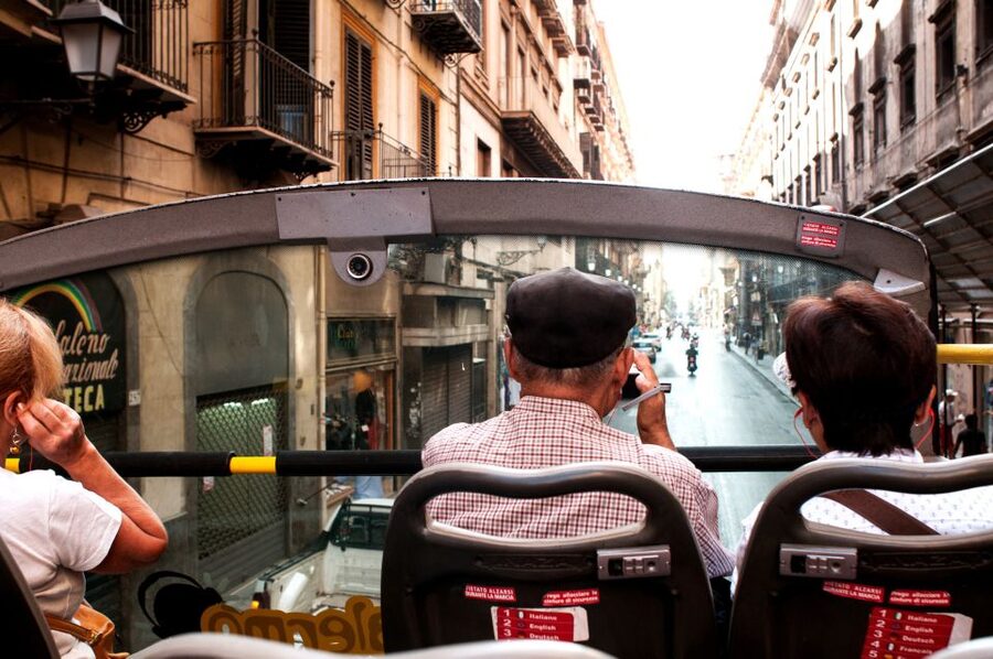 Palermo: Hop-on Hop-off Bus Tour 24-hour Ticket - Optional Monreale and Mondello Beach additions