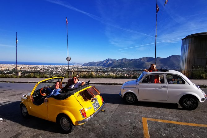Palermo & Mondello: Vintage Fiat 500 Sightseeing Tour - The pastry finish by Palermo’s harbor