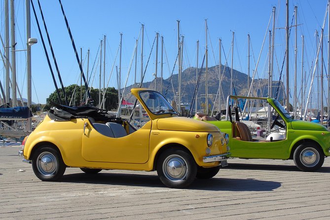 Palermo & Mondello: Vintage Fiat 500 Sightseeing Tour - From President Hotel to Porta di Palermo