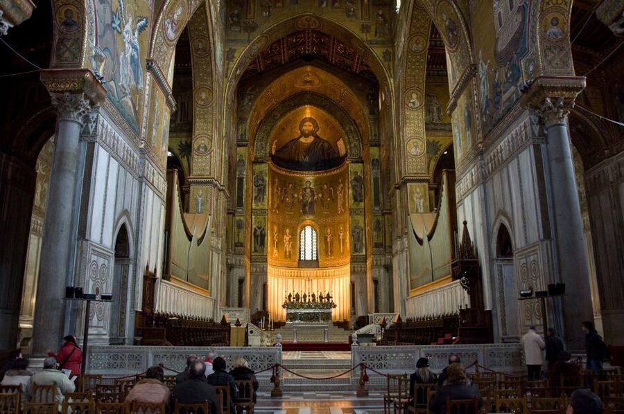 Palermo, Monreale and Mondello Private Tour with Street Food - Monreale after the 20-kilometer drive