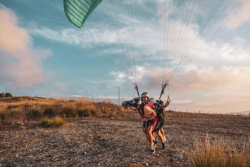 Palermo: paragliding flight with instructor foto and video - Practical advice for a smoother flight
