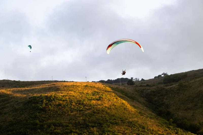 Palermo: paragliding flight with instructor foto and video - What happens before takeoff