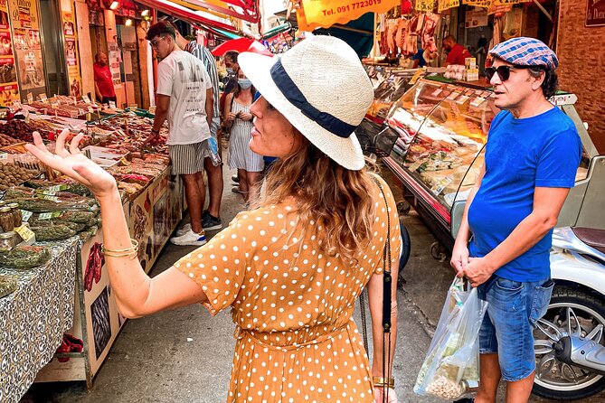 Palermo Private Street Food Tour: A Culinary Journey with a Chef - La Kalsa adds churches, stories, and a traditional cap shop