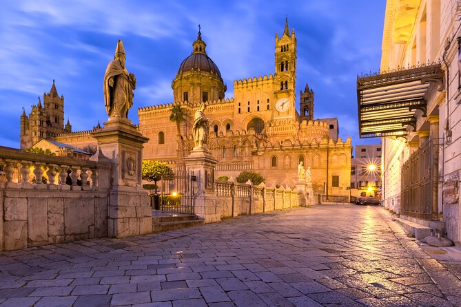 Palermo Scavenger Hunt and Highlights Self Guided Audio Tour - Palermo Cathedral and the first visual clues