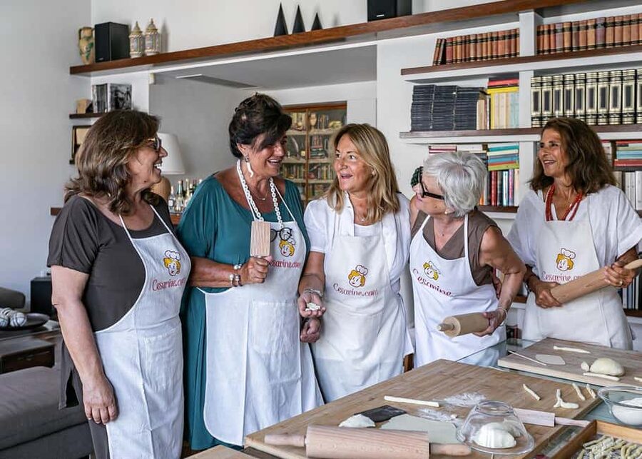Palermo: Share Your Pasta Love in Local's Home - Sitting down to eat what you made
