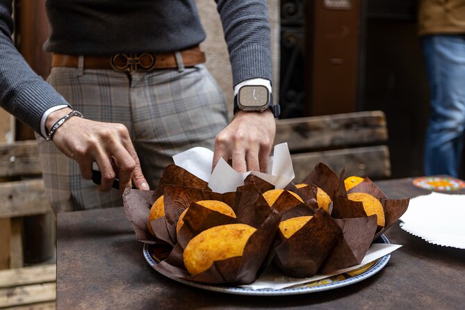 Palermo Street Food & Market Tour by Eating Europe - Fresh cannolo at I Segreti del Chiostro