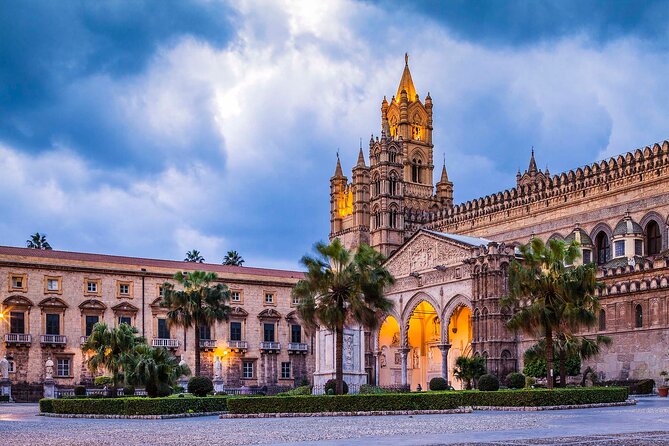 Palermo: Tour Historic Center, Catacombs & Monreale in CruiserCar - Monreale Cathedral and the view over Palermo