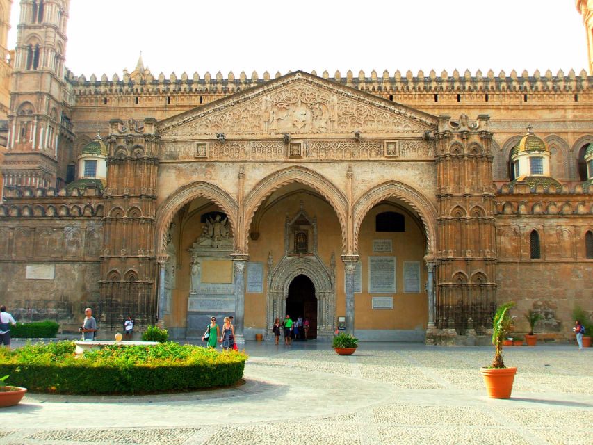 Palermo Tour: Magnificent Mixture Of Architectural Styles - Starting beneath Politeama’s grand facade