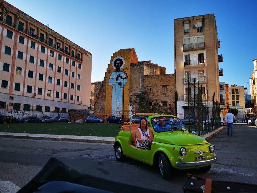 Palermo: Vintage Fiat 500 Sightseeing Tour - Baroque Palermo at Chiesa del Gesù and Santa Caterina