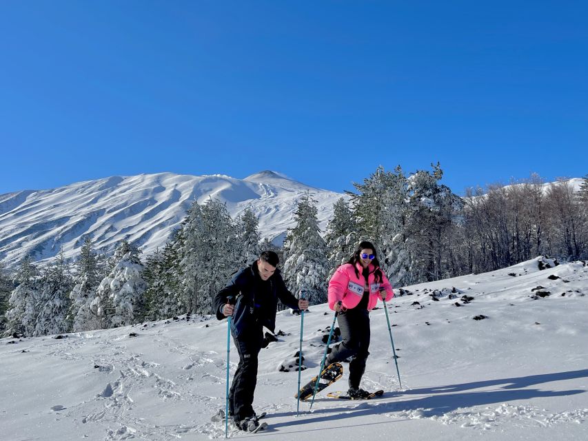 Piano Provenzana: Guided Mt. Etna Snowshoeing Trek - Clothing matters more than the short distance