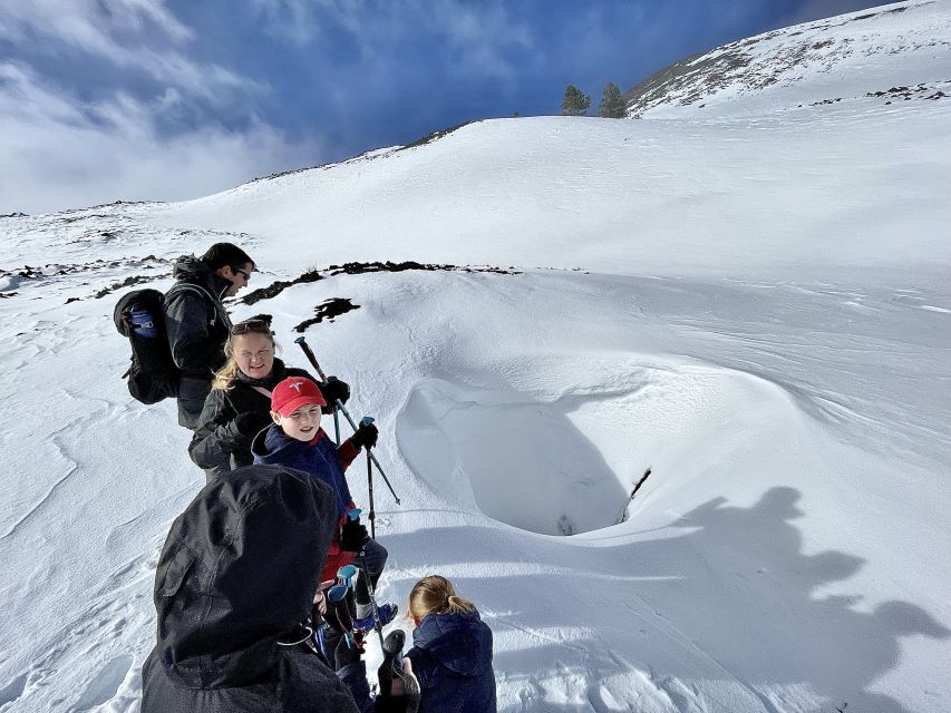 Piano Provenzana: Guided Mt. Etna Snowshoeing Trek - The 2002 craters and the traces of destruction