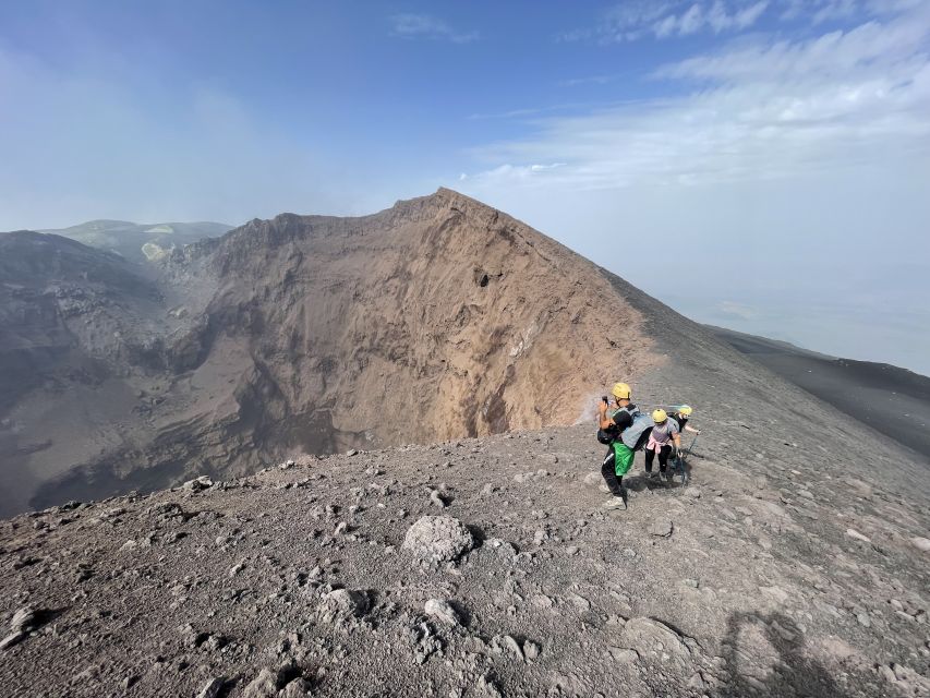 Piano Provenzana: Mount Etna Hiking Trip to 3,300 Meters - At the Central Crater at 3,300 meters