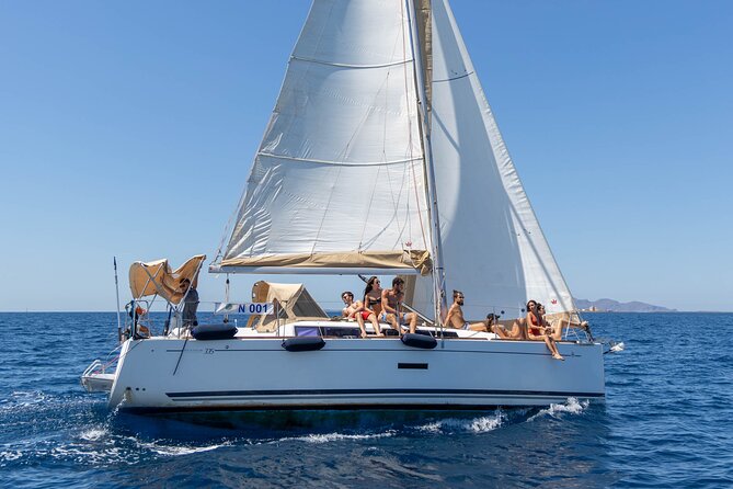 Private Sail Boat Tour to Favignana and Levanzo from Trapani - Cala Azzurra gives you the first long swim