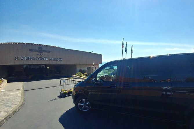 Private TAXI from CATANIA (wherever) to TAORMINA (or viceversa) - Returning from Taormina to Catania Airport