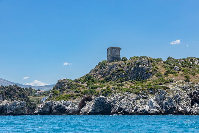 Private tour from Castellammare del Golfo to San Vito Lo Capo - Cala Bianca: your first hour in the water