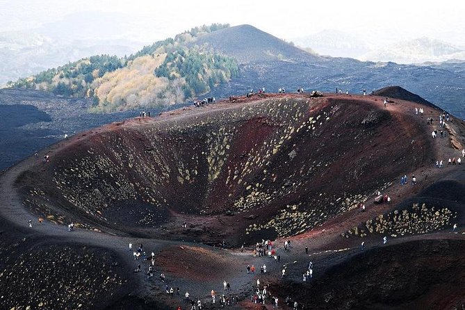 Private tour of Etna and Winery Visit with Food and Wine Tasting from Taormina - A flexible choice between craters, caves, and lava fields