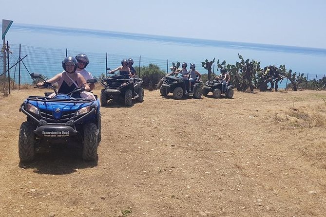 Quad Tour Excursion from the Castle to the Sea - Piana Grande brings the sea into view