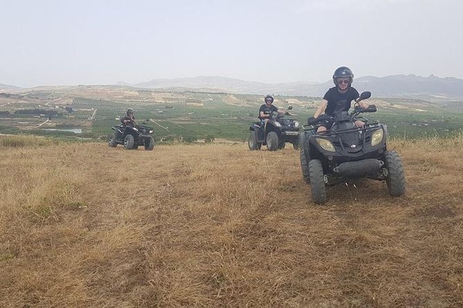 Quad Tour Excursion from the Castle to the Sea - The first climb to Castello di Poggiodiana