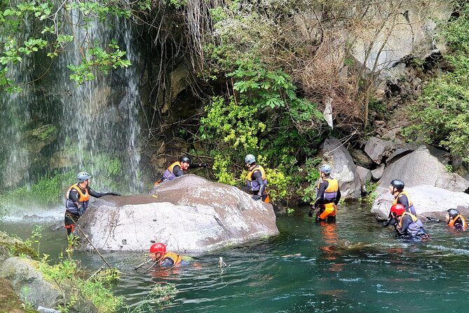 River Jumping Alcantara Gurne - Five jumps at Le Gurne dell’Alcantara