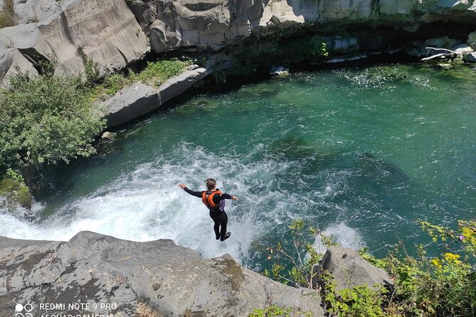 River Jumping Alcantara Gurne - How long does it really take?
