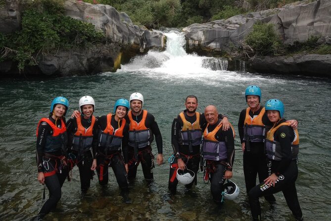 River Jumping Alcantara Gurne - Who will enjoy this most?
