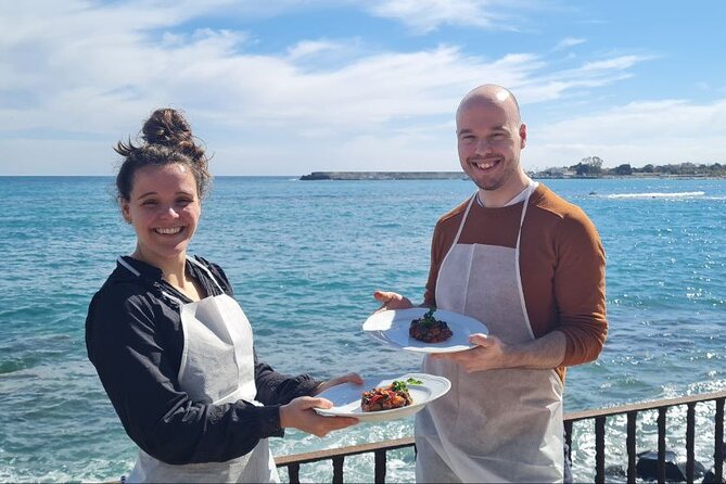 Seaview Cooking Class & Taormina local flavors with Chef Mimmo - The short ride to Ahoy Bistrò Siciliano