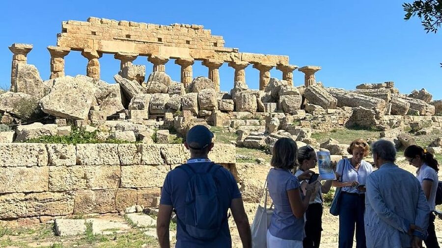 Segesta and Selinunte full day tour from Trapani - The role of driver Vincenzo