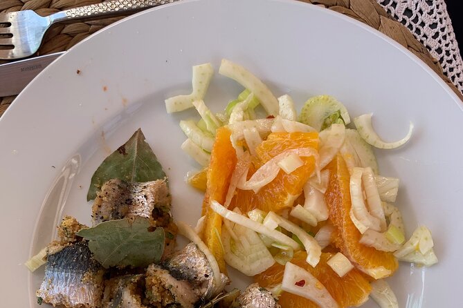 Sicilian cooking course and more - A local aperitif before the cooking begins
