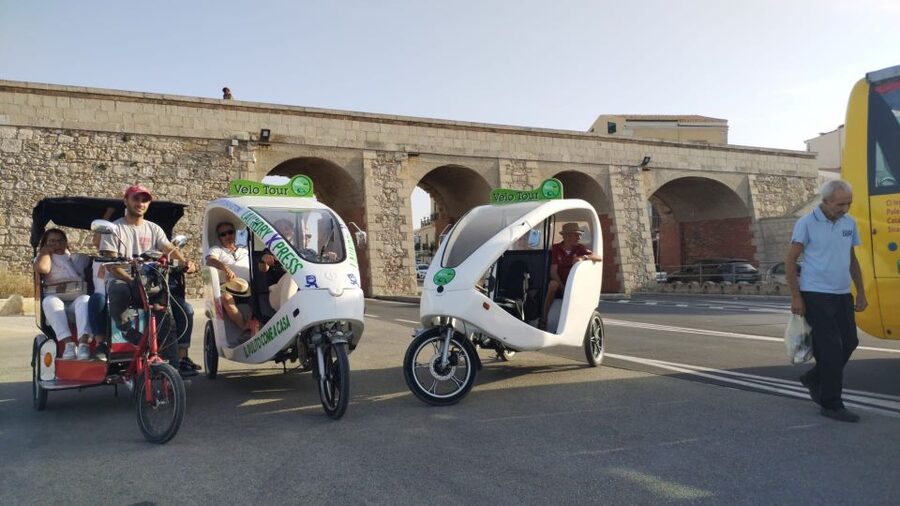 Siracuse: Guided Velobike Tour - Carcere Borbonico and Largo Porto Piccolo