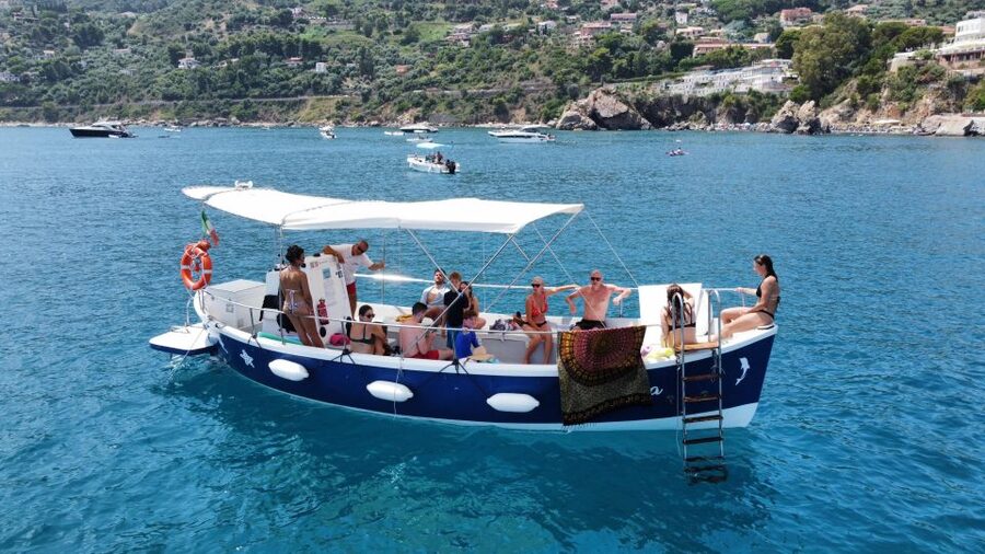 Sunset excursion by boat along the coast of Cefalù - A second swim in front of Cefalù’s old center