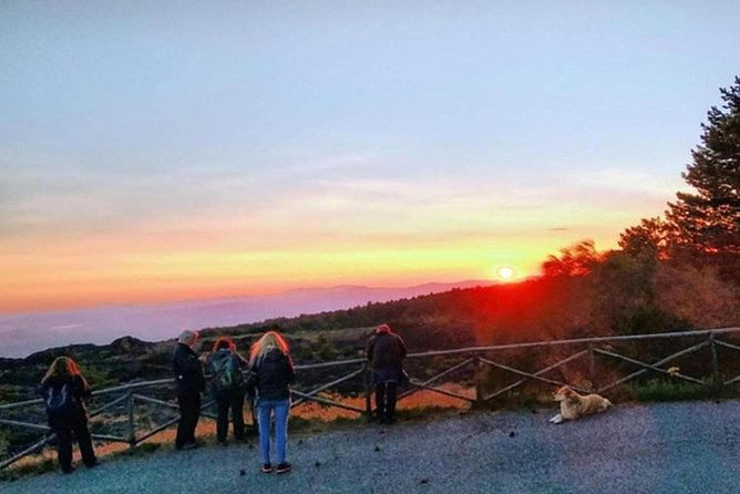 Sunset Trekking on Mount Etna - Walking the extinct craters at 2,000 meters