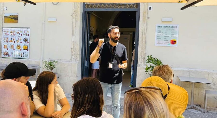 Syracuse: Guided Street Food Tour in Ortigia - Almond pastries, pistachio cream, and sweet Sicilian flavors