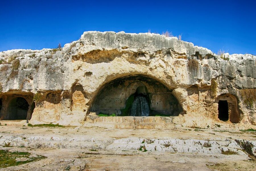 Syracuse: Neapolis Archaeological Park Small Group Tour - The Roman Amphitheater at the end