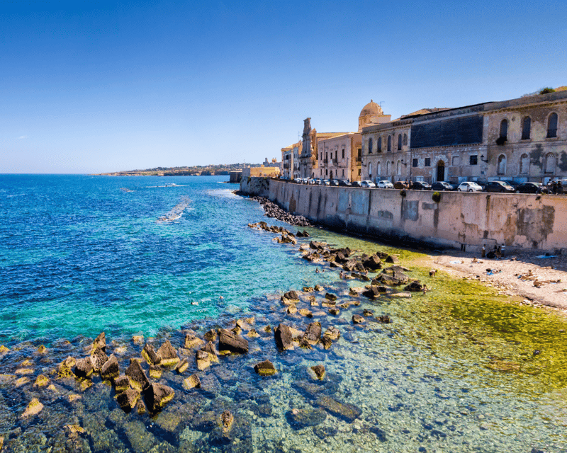 Syracuse Ortigia and Noto from Catania - Syracuse and Neapolis in about one hour