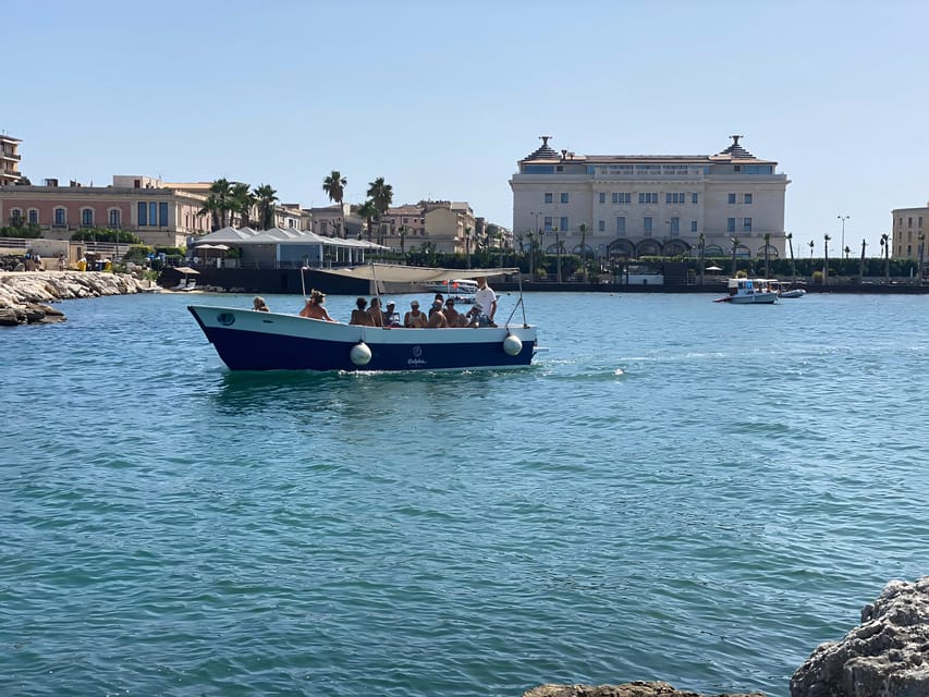 Syracuse: Ortigia and Sea Caves Excursion by Boat - Maniace Castle from the sea