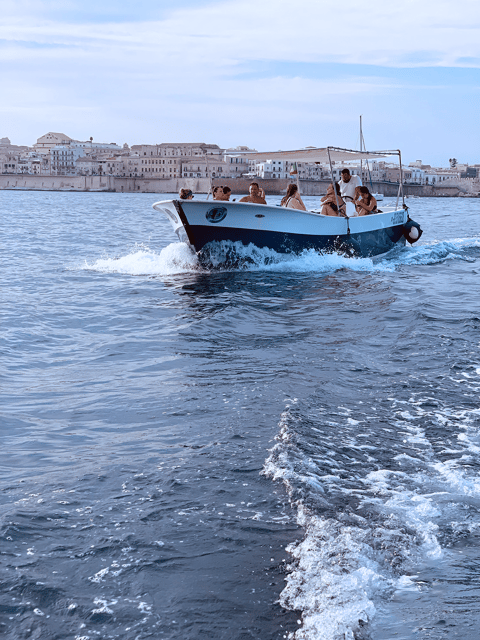 Syracuse: Ortigia and Sea Caves Excursion by Boat - Forte San Giovannello and the full outline of Ortigia