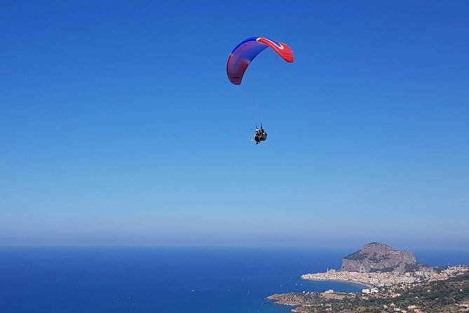 Tandem Paragliding Flight in Cefalù - GoPro footage is a real part of the value