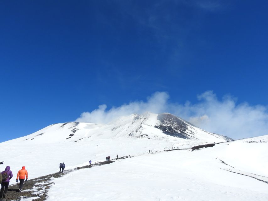 Taormina and Catania: Private guided Etna hike by cable car - From Catania or Taormina to the mountain