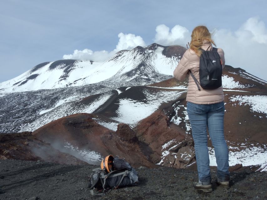 Taormina and Catania: Private guided Etna hike by cable car - Riding the off-road vehicle and cable car