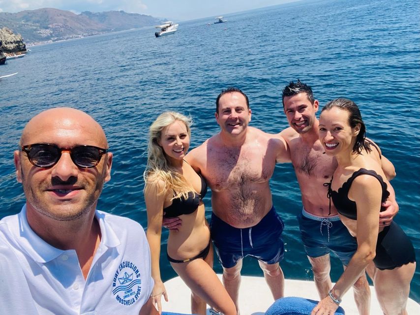 Taormina and Giardini Naxos 3/5/7 hours by PRIVATE BOAT - Key points at a glance