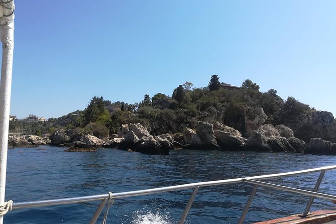 Taormina and Isola Bella Day Tour with Boat Trip from Messina - Isola Bella from the Ionian Sea