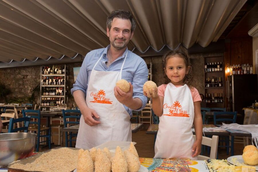 Taormina: Arancino making class - Meeting at Largo Giove Serapide 4