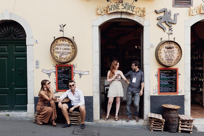 Taormina Food and Wine Walking Tour (Small Group or Private) - Three stops that build a Sicilian dinner