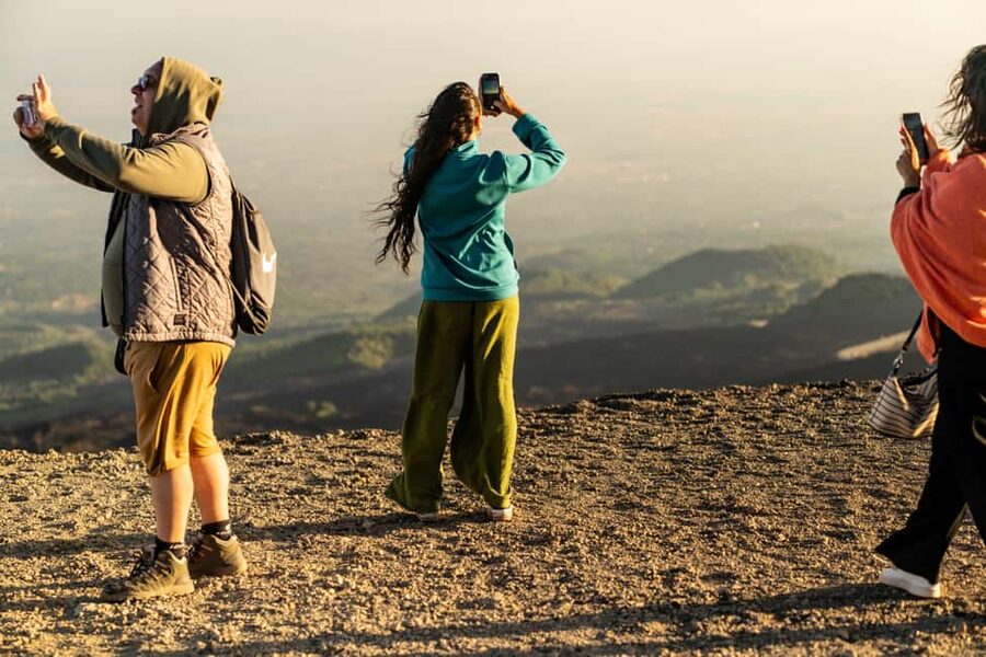 Taormina: Mount Etna Sunset Tour with Cave Visit and Tasting - Key points to know before booking